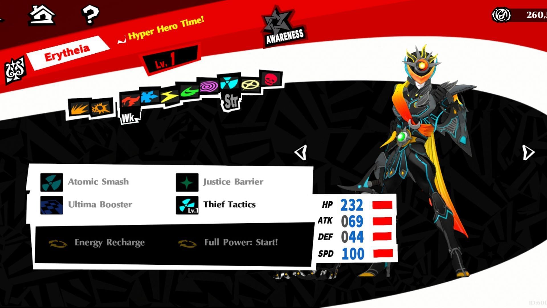Leo's Persona and Skills (Image via ATLUS)